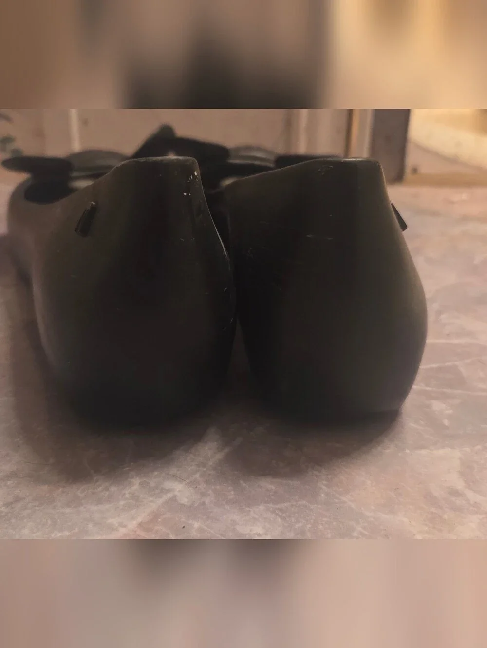 Melissa Black Mickey & Minnie Jelly Flats - Picture 3 of 6